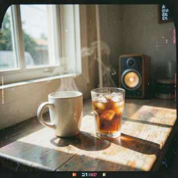 Capa da música Pandis och Lollo på café