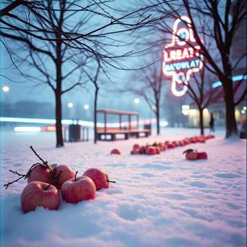 Bìa bài hát Яблоки на снегу