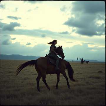 노래 표지 Die letzte Kriegerin (Auf der Flucht) II