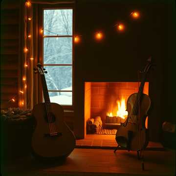 A dal borítója Un Noël au coin du feu