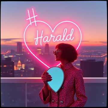 A dal borítója Harald