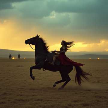 คัฟเวอร์เพลง Die letzte Kriegerin (Auf der Flucht) III