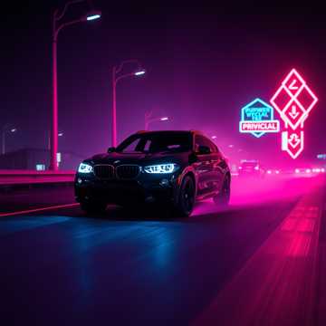 Кавер на песню [Strofa 1] Sorin are BMW X6 negru mat ca noaptea, Îl bagă pe autostradă, să se-a