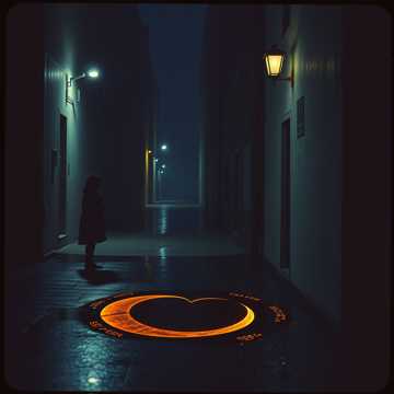 Portada de la canción في عتمة الليل