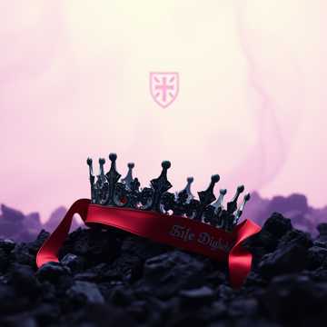 Cover des Liedes شارة : “تاج الرماد، والعهد القرمزي” (Ashen Crown, Crimson Vow) ارث السلالات حرب