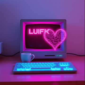 Cover van het nummer Glitched Heartbeat