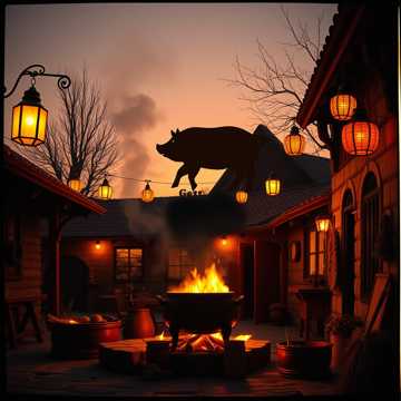 Cover des Liedes Disznótor 6