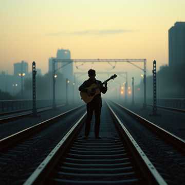 Кавер на песню Nunca solos en las vías del tren de Adamuz