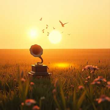 歌曲的封面A természet dallama