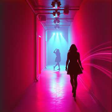 Cover des Liedes Dancing Through the Night