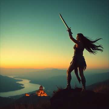 Cover des Liedes Die letzte Kriegerin (Die Kura Araxes Kultur) Teil 2 VIII