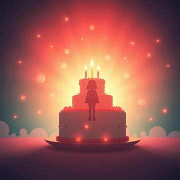 Copertina della canzone С днём рождения Валерия