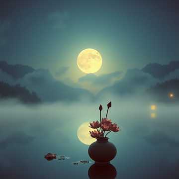 Кавер на песню 雲外月