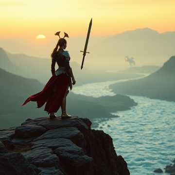 Cover des Liedes Die letzte Kriegerin (Die Kura Araxes Kultur) Teil 2 Rock Oper II