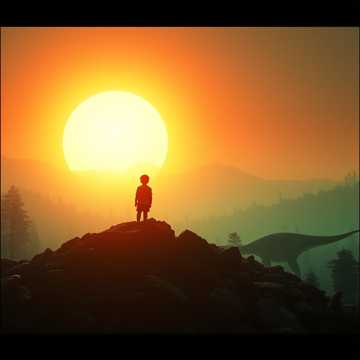 Capa da música Más Grande Que un T-Rex