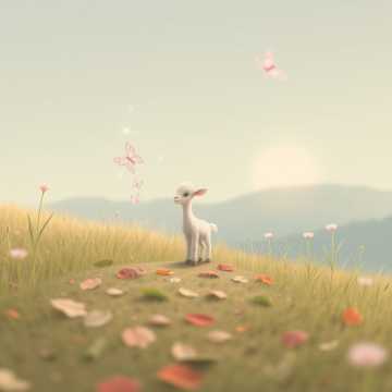 Кавер на песню козленок и бабочка