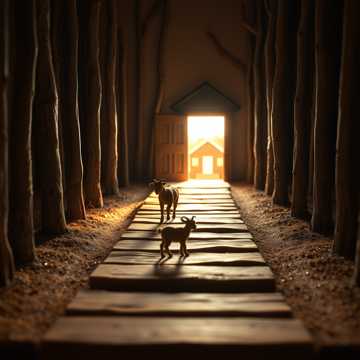 Cover of the song козленок и вечер