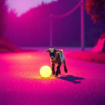 歌曲的封面козленок и мячик на лодошке