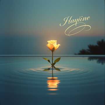 Copertina della canzone لأول حب