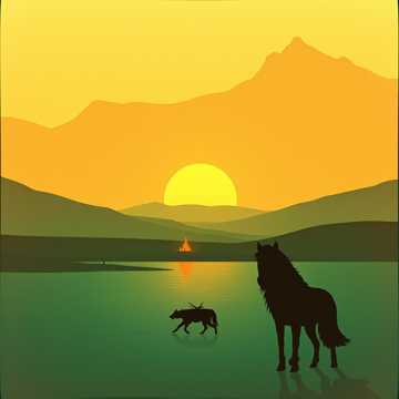 غلاف الاغنية Die letzte Kriegerin (Asena die Wölfin) Symphonie II