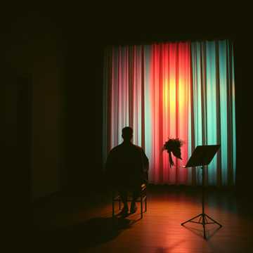 Cover of the song Auf jeder Bühne geht das Licht aus