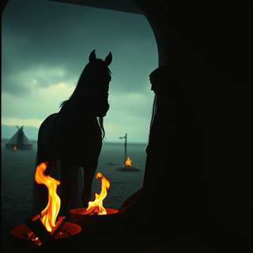 Cover utworu Die letzte Kriegerin (Verlobung) Teil 1 Oper