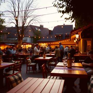 Cover of the song Schattiger Gasthausgarten