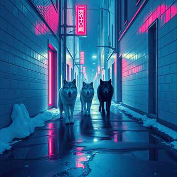 Cover utworu Мы долбаные волки