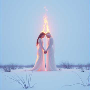 Cover utworu Pieśń Tengela i Silje