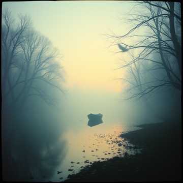 Cover av låten Bến xưa