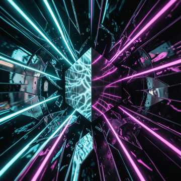 Bìa bài hát Neon Rift Run