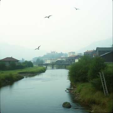 曲のカバー o rio lá de casa