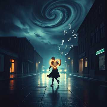 歌曲的封面רוקד בגשם אין מקרה