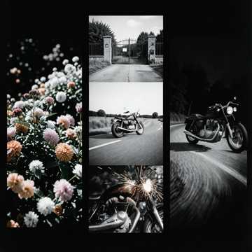 Cover of the song A motoros Rockerek