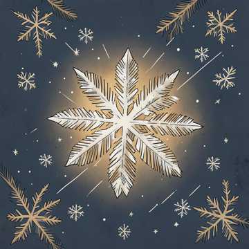 Cover of the song Snowfall on the Tinsel