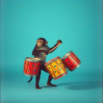 歌曲的封面लल्लू बंदर नाचे झूमे