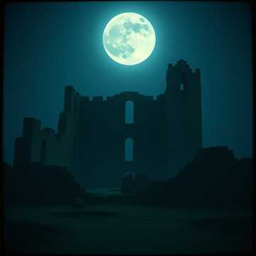 Cover of the song Das alte Schloß (Droste-Hülshoff)