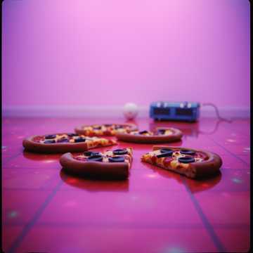 Cover of the song Pizza no frontera