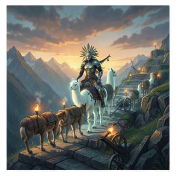 Copertina della canzone Die letzte Kriegerin (Die Inkas) Teil 6