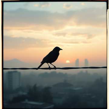 A dal borítója Чорний птах