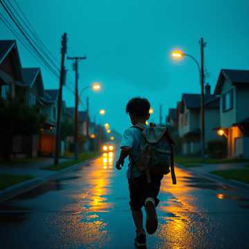 A dal borítója Бежит мальчик