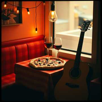歌曲的封面la nostra amicizia nata in pizzeria