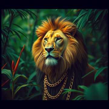 Cover of the song King of the jungle