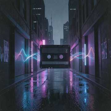 Cover des Liedes Paper Trail Night