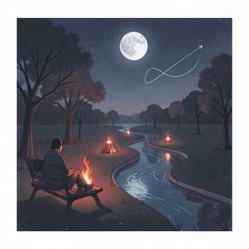 Portada de la canción Костры горят далекие.