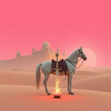 Cover utworu Die letzte Kriegerin (Die Rajputen) Teil 3 Hindustan II