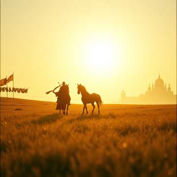 Copertina della canzone Die letzte Kriegerin (Die Rajputen) Oper