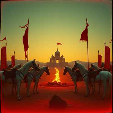 Cover of the song Die letzte Kriegerin (Die Rajputen) Teil 3 Klassisch II