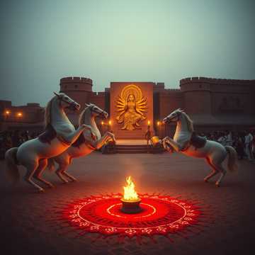 Cover of the song Die letzte Kriegerin (Die Rajputen) Teil 3 Hindustan