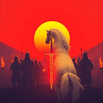 Cover utworu Die letzte Kriegerin (Die Rajputen) Teil 3 Symphonie